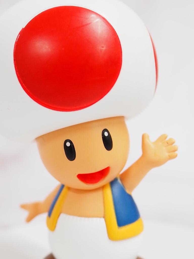 Super Mario series Toad Game Character Figure #3000-10